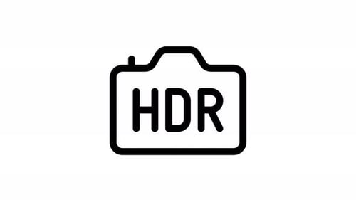 Animation des HDR-Liniensymbols