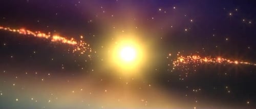 Glowing Cosmic Light Trails Reveal Opener