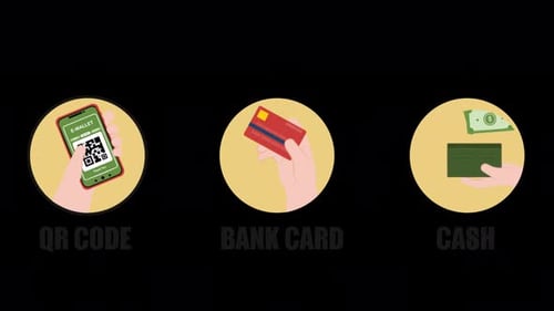 Choose Payment Method On Alpha Channel 4K