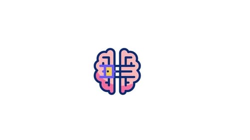 Animated Brain Scanning Process Icon