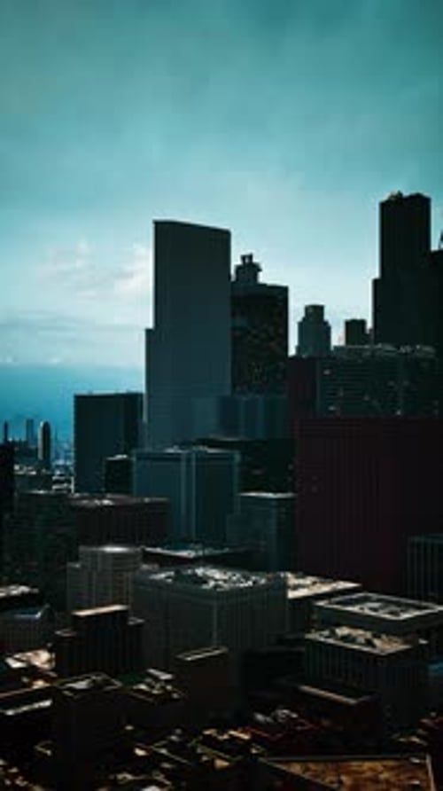 Overlooking the Urban Landscape