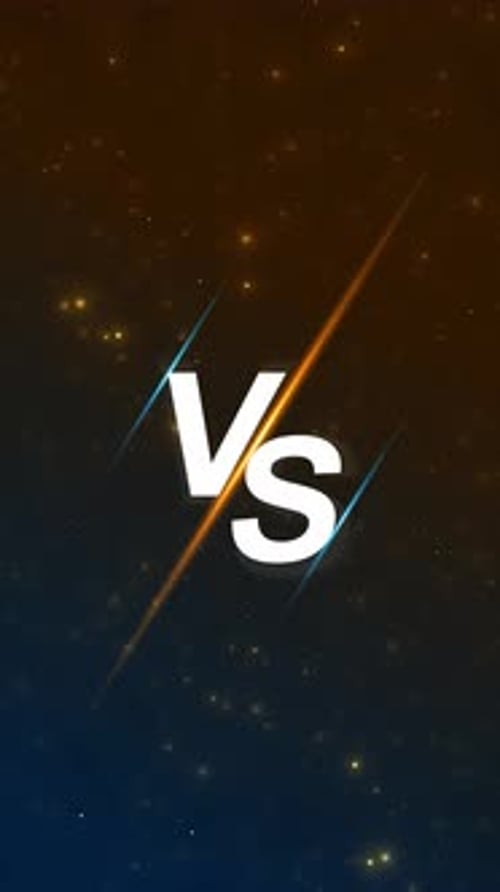 Modern Versus Battle Graphic Title Reveal