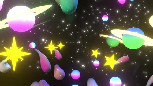 Cartoon Space Hd