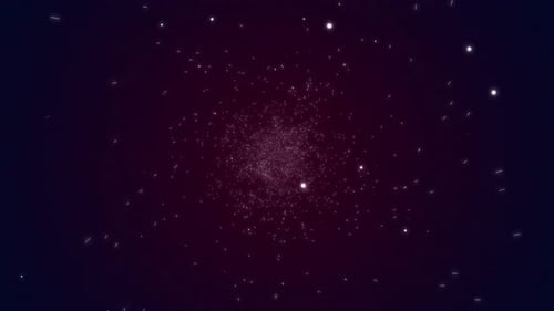 Futuristic Particle Logo Reveal Opener