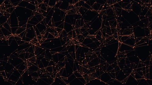 Netzwerkverbindungsstruktur mit grafischem Plexus-Hintergrund. Plaxus Filmmaterial 1