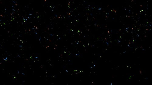 Colorful Falling Confetti Overlay Animation