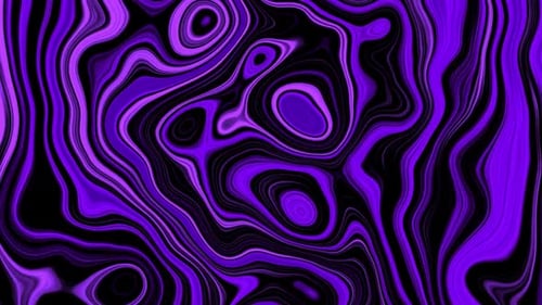 Abstract Liquid Flowing Waves Background Animation