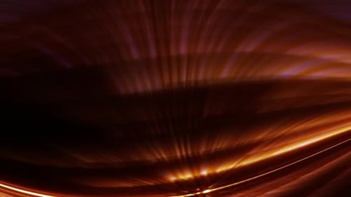 Abstract multicolor swoosh strands animation