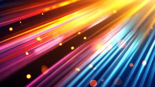 Rayures lumineuses vibrantes abstraites (3)