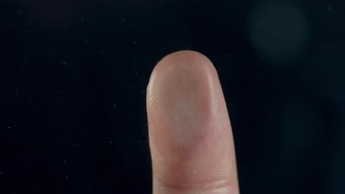 Biometrischer Fingerabdruck Touch Security 4k