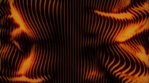 Abstract Flowing Wavy Lines Digital Background Animation