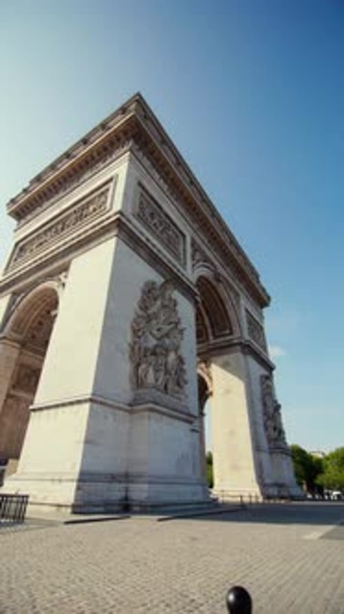 Arc De Triomphe Paris Cityscape