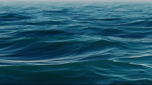Dark Blue Sea Water Background