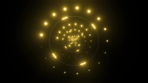 Enter the golden tunnel of light for your next stunning project