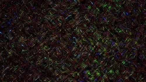 Glowing Abstract Lines Loop Background