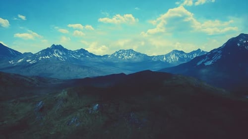 Beautiful Panoramic View of the Mountains