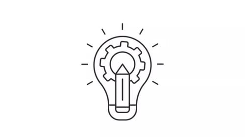 Process management line animation