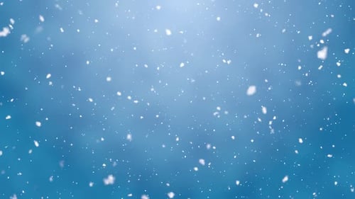 Winterschneefall-Hintergrund Loop V3