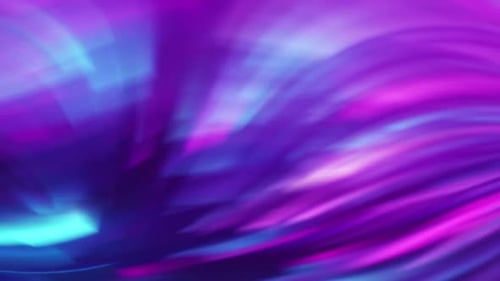 Vibrant Abstract Fluid Light Trails Background Loop