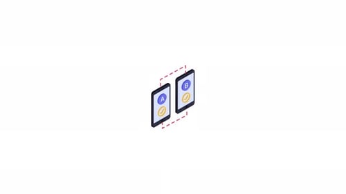 Isometric Tablets Displaying Data Analytics And Business Intelligence