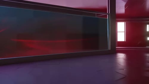 Engaging Broadcast Experience: Interactive TV Studio Set with Chroma Key