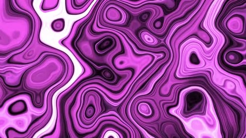 Abstract Fluid Pink Wave Pattern Animated Background
