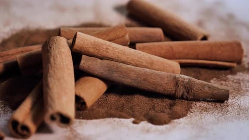 Cinnamon Sticks and Star Anise Close Up