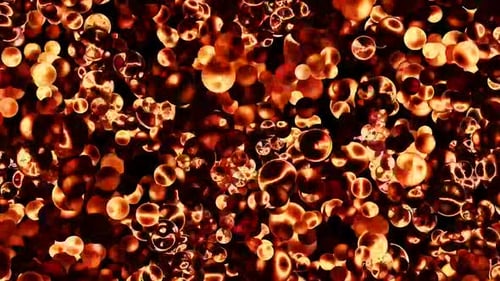 Glitzer Vibrant Spheres abstrakter Hintergrund