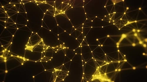 Gold Plexus Particles