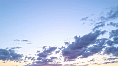 Sunset Cloud Time Lapse