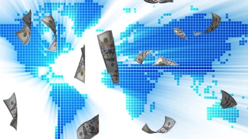 Us Dollar Note Falling