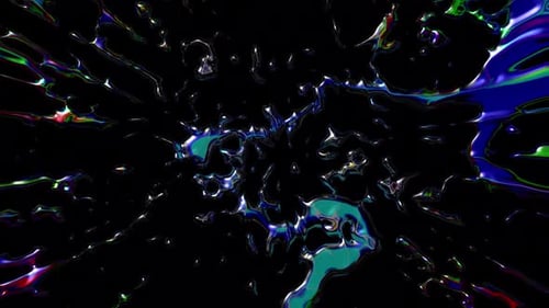 Moving Metallic Liquid 06