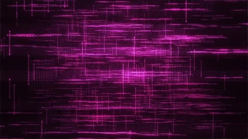 Pink Screen Data Mining Digital Software Cyber Attack System Malware Data