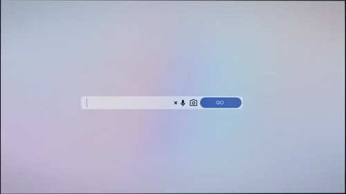 Metaverse-Eingabe in die Computer-Suchleiste