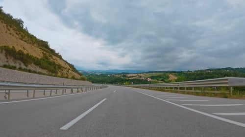 Car Driving on the Road