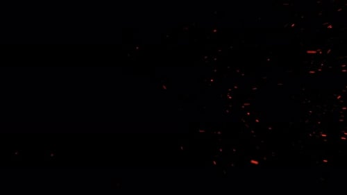 Abstract Wave Energy Background Loop field with particles and turbulence lines waving smoothly