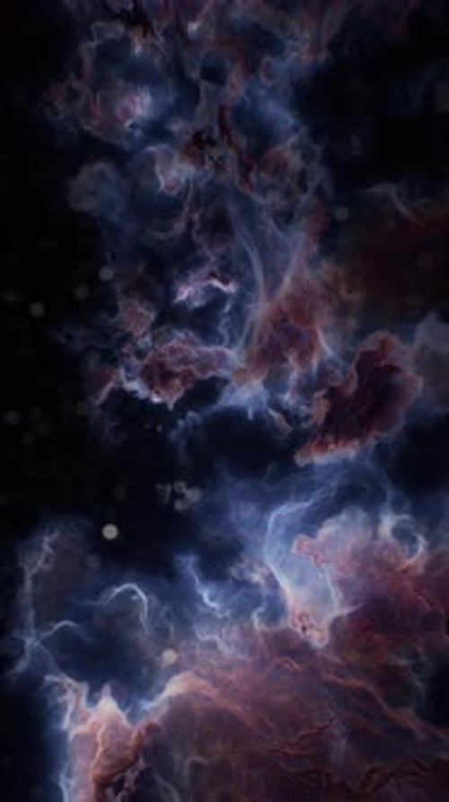 Fluid Abstract Nebula Cosmic Space Background Animation