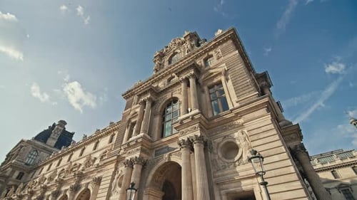 Cityscape Architecture of Historic Streets of Paris