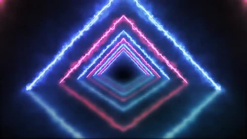 3d Light Tunnel Loop