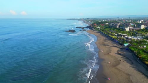 Canggu beach in Bali.