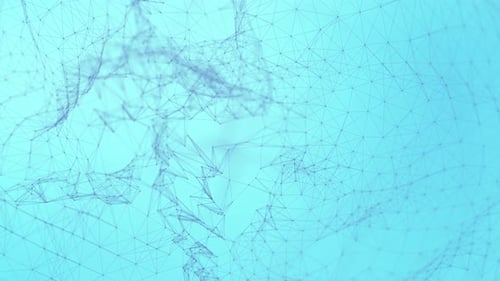 Abstract Digital Network Background Loop