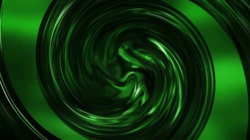 Animation de fond abstraite en boucle verte