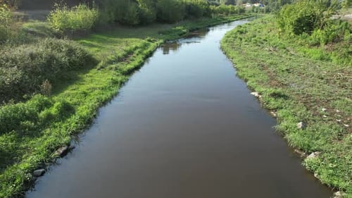 Aerial Shot Creek
