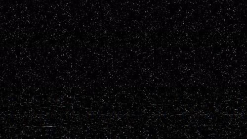 Digital Glitch Static Noise Effect Overlay
