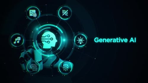 Tela sensível ao toque Generative Ai