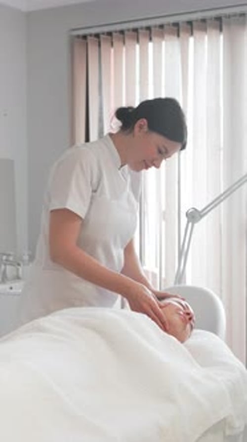 Expert Skincare Treatment at a Professional Cosmetology Clinic