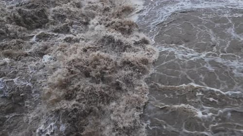 River In Flood After Heavy Rains
