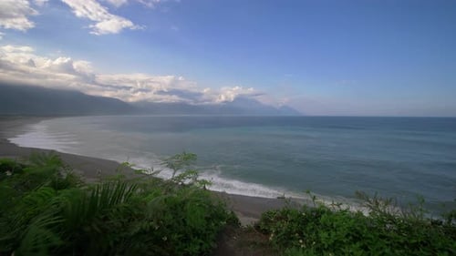 Taiwan beautiful seascape, viewpoint, sea, beach