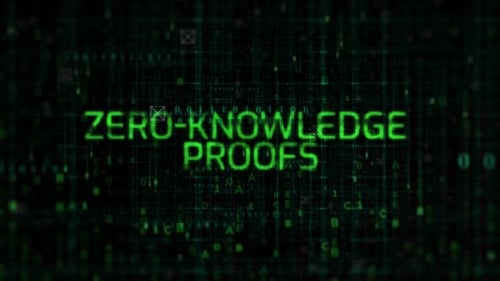 Futuristic Digital Grid Text Reveal