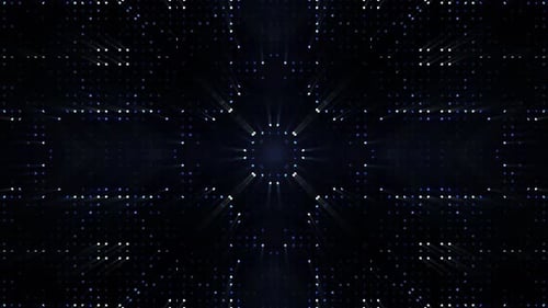 Abstract Neon Laser Vj Background